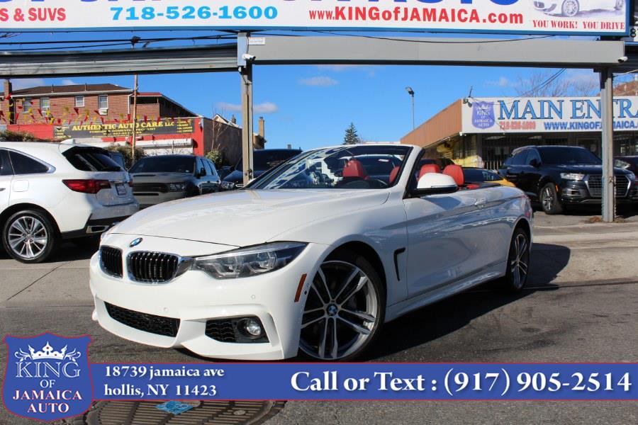 2018 BMW 4 Series 440i xDrive Convertible, available for sale in Hollis, New York | King of Jamaica Auto Inc. Hollis, New York 2018 BMW 4 Series 440i xDrive Convertible, available for sale in Hollis, New York | King of Jamaica Auto Inc. Hollis, New York