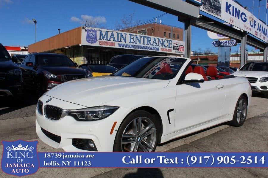 2018 BMW 4 Series 440i xDrive Convertible, available for sale in Hollis, New York | King of Jamaica Auto Inc. Hollis, New York 2018 BMW 4 Series 440i xDrive Convertible, available for sale in Hollis, New York | King of Jamaica Auto Inc. Hollis, New York
