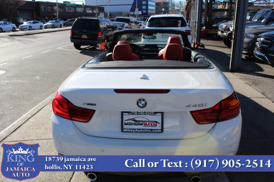 2018 BMW 4 Series 440i xDrive Convertible, available for sale in Hollis, New York | King of Jamaica Auto Inc. Hollis, New York 2018 BMW 4 Series 440i xDrive Convertible, available for sale in Hollis, New York | King of Jamaica Auto Inc. Hollis, New York