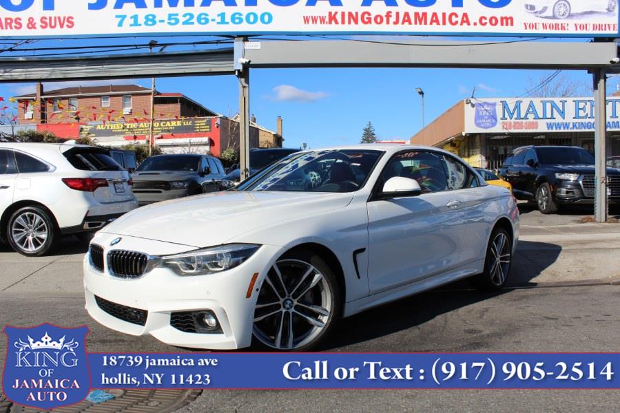 2018 BMW 4 Series 440i xDrive Convertible, available for sale in Hollis, New York | King of Jamaica Auto Inc. Hollis, New York 2018 BMW 4 Series 440i xDrive Convertible, available for sale in Hollis, New York | King of Jamaica Auto Inc. Hollis, New York