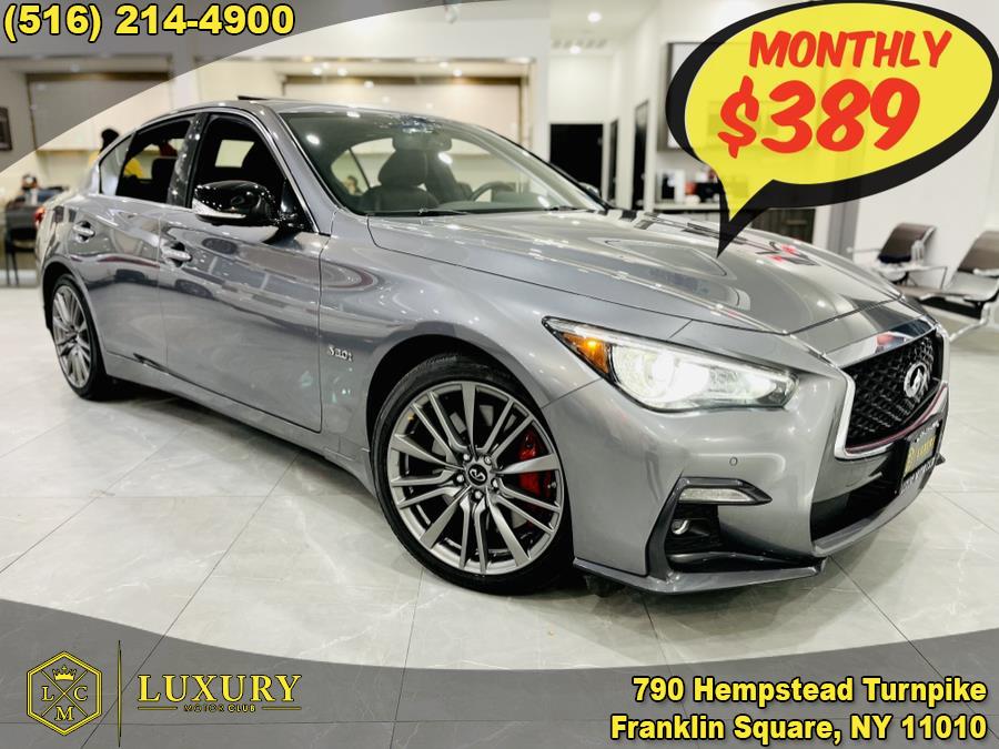 2018 INFINITI Q50 RED SPORT 400 AWD, available for sale in Franklin Square, New York | Luxury Motor Club. Franklin Square, New York