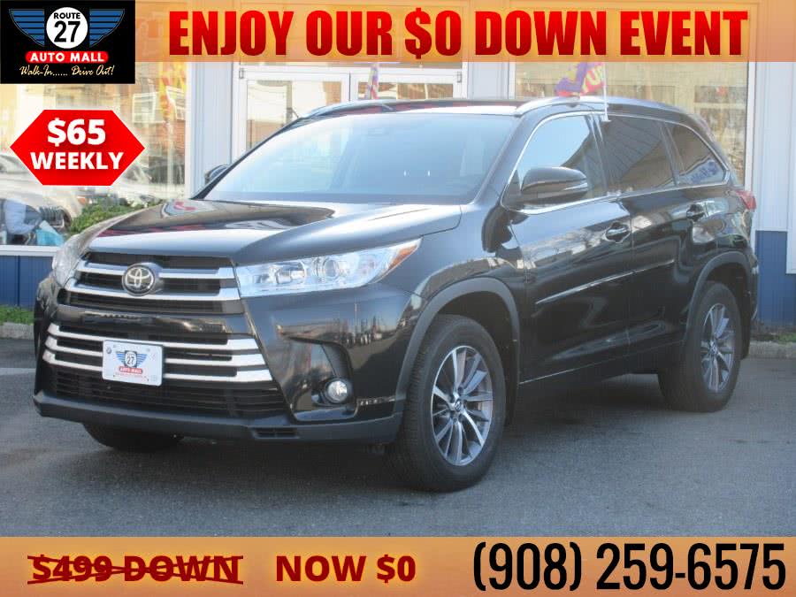 2017 Toyota Highlander XLE V6 AWD (Natl), available for sale in Linden, New Jersey | Route 27 Auto Mall. Linden, New Jersey 2017 Toyota Highlander XLE V6 AWD (Natl), available for sale in Linden, New Jersey | Route 27 Auto Mall. Linden, New Jersey