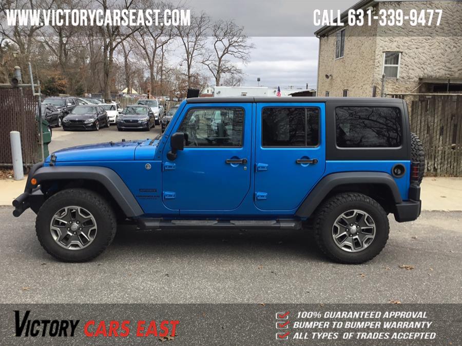 Used Jeep Wrangler Unlimited 4WD 4dr Sport 2015 | Victory Cars East LLC. Huntington, New York Used Jeep Wrangler Unlimited 4WD 4dr Sport 2015 | Victory Cars East LLC. Huntington, New York