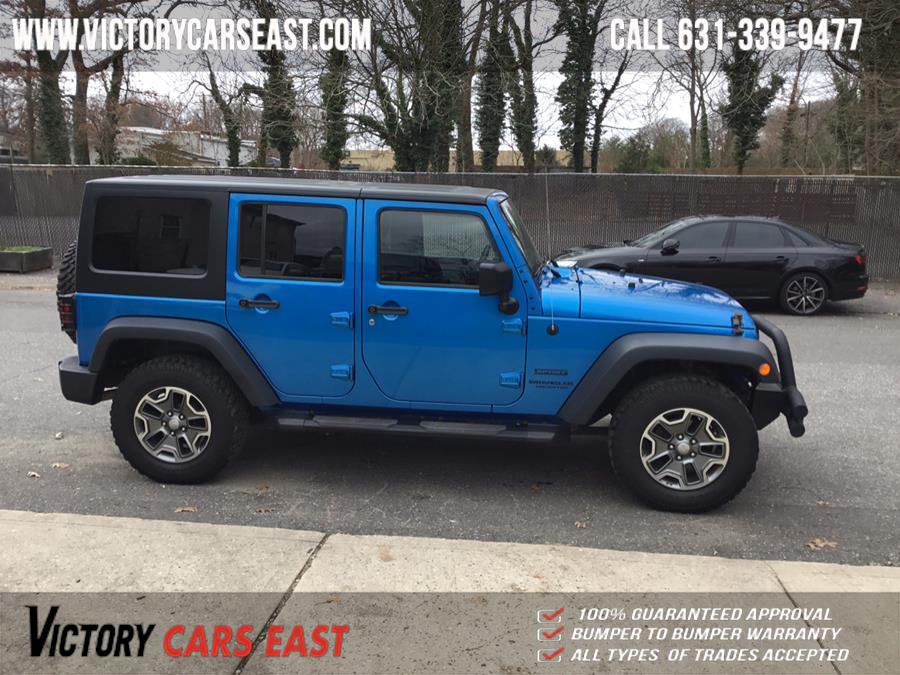 Used Jeep Wrangler Unlimited 4WD 4dr Sport 2015 | Victory Cars East LLC. Huntington, New York Used Jeep Wrangler Unlimited 4WD 4dr Sport 2015 | Victory Cars East LLC. Huntington, New York