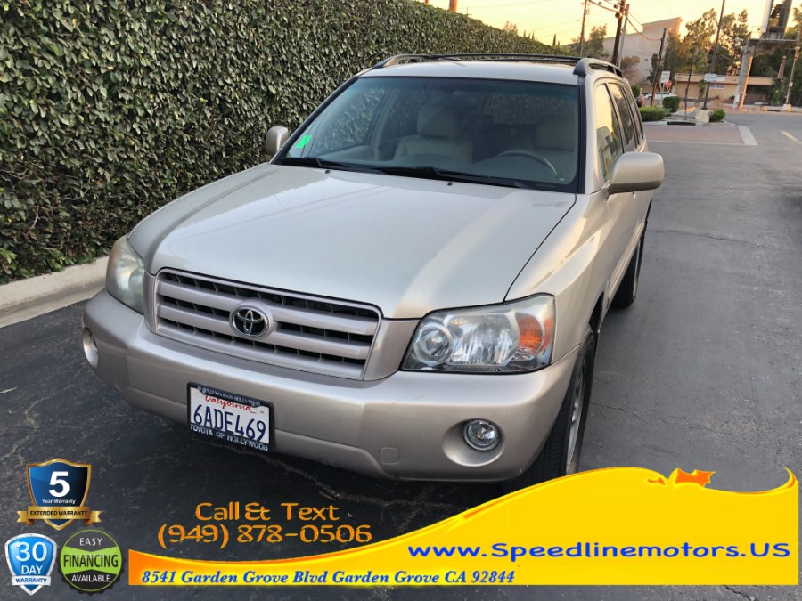 2007 Toyota Highlander 2WD 4dr 4-Cyl (Natl), available for sale in Garden Grove, California | Speedline Motors. Garden Grove, California