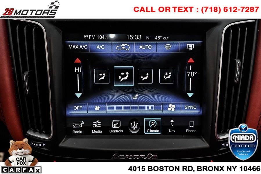 Used Maserati Levante 3.0L 2017 | 26 Motors Corp. Bronx, New York Used Maserati Levante 3.0L 2017 | 26 Motors Corp. Bronx, New York