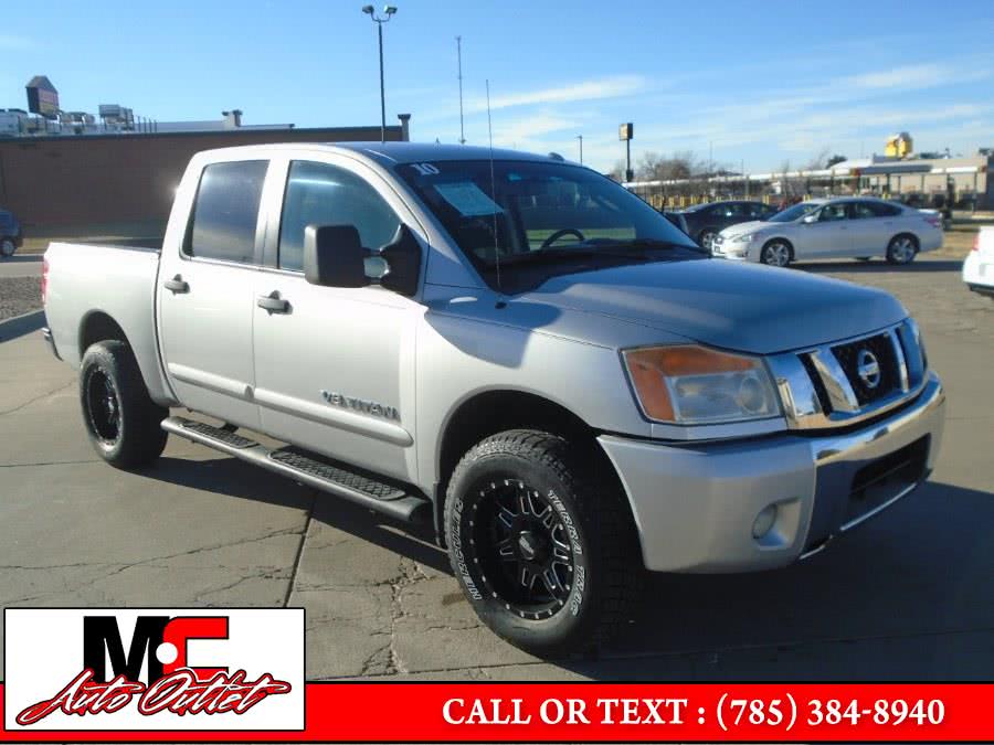 2010 Nissan Titan 4WD Crew Cab SWB SE, available for sale in Colby, Kansas | M C Auto Outlet Inc. Colby, Kansas