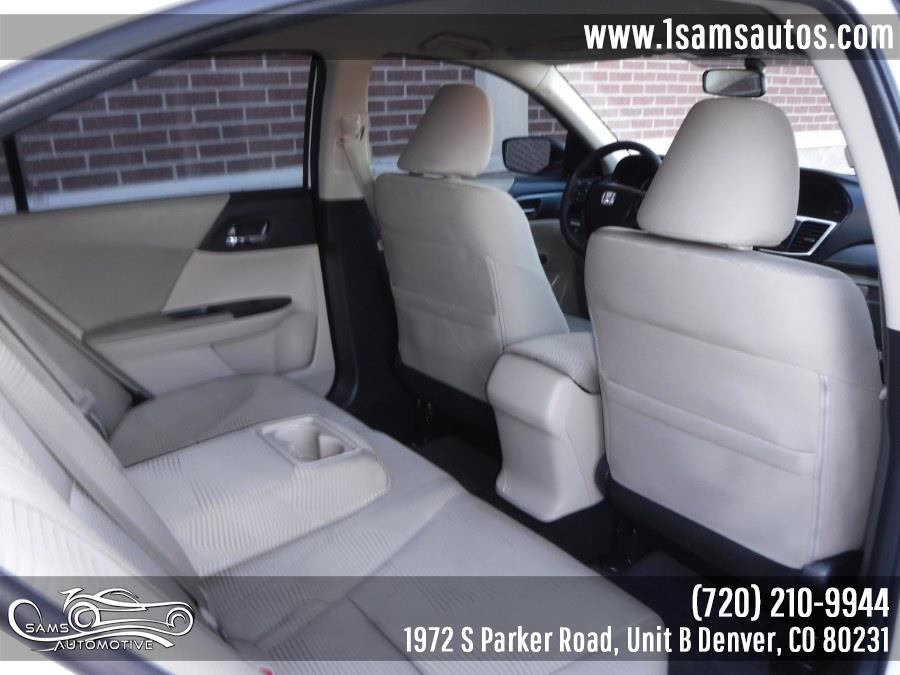 Used Honda Accord Sedan 4dr I4 CVT LX 2014 | Sam's Automotive. Denver, Colorado Used Honda Accord Sedan 4dr I4 CVT LX 2014 | Sam's Automotive. Denver, Colorado