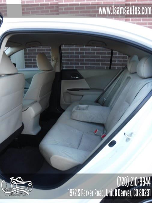 Used Honda Accord Sedan 4dr I4 CVT LX 2014 | Sam's Automotive. Denver, Colorado Used Honda Accord Sedan 4dr I4 CVT LX 2014 | Sam's Automotive. Denver, Colorado