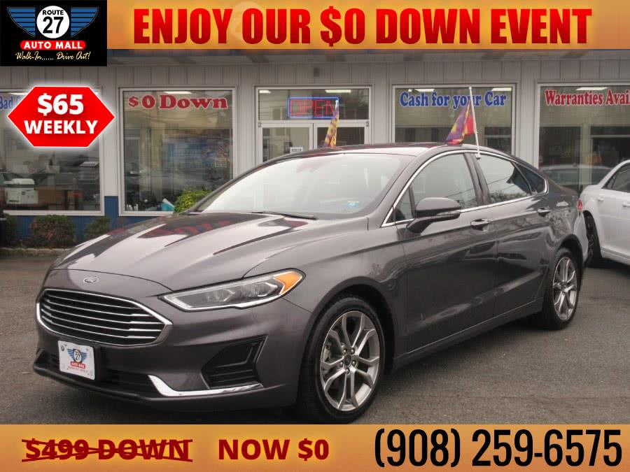 2019 Ford Fusion SEL FWD, available for sale in Linden, New Jersey | Route 27 Auto Mall. Linden, New Jersey 2019 Ford Fusion SEL FWD, available for sale in Linden, New Jersey | Route 27 Auto Mall. Linden, New Jersey