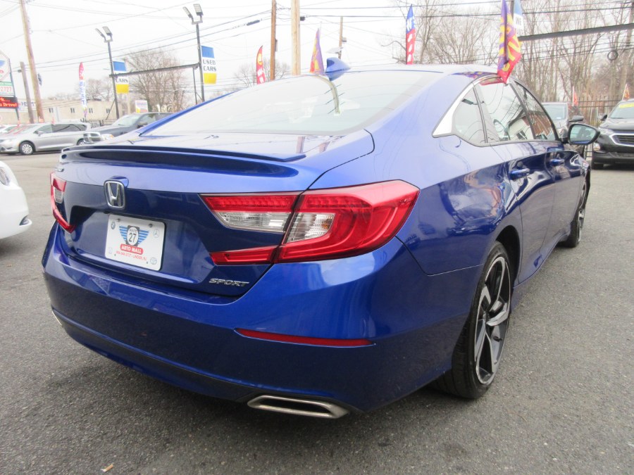 2020 Honda Accord Sedan Sport 1.5T CVT, available for sale in Linden, New Jersey | Route 27 Auto Mall. Linden, New Jersey 2020 Honda Accord Sedan Sport 1.5T CVT, available for sale in Linden, New Jersey | Route 27 Auto Mall. Linden, New Jersey