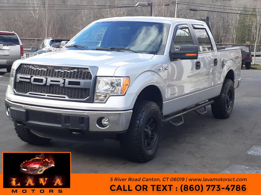 2013 Ford F-150 4WD SuperCrew 145" XLT, available for sale in Canton, Connecticut | Lava Motors. Canton, Connecticut