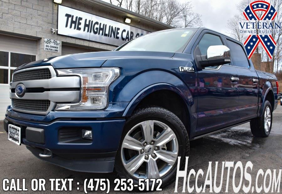 2019 Ford F-150 Platinum 4WD SuperCrew 6.5'' Box, available for sale in Waterbury, Connecticut | Highline Car Connection. Waterbury, Connecticut