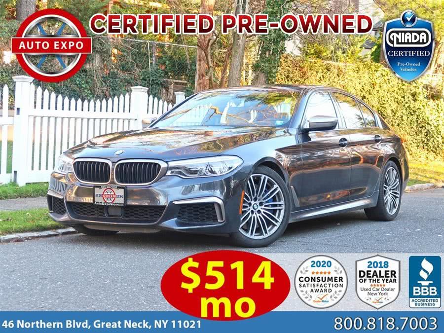 2019 BMW 5 Series M550i xDrive, available for sale in Great Neck, New York | Auto Expo. Great Neck, New York