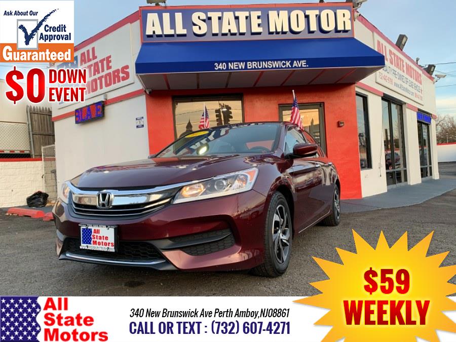 2017 Honda Accord Sedan LX CVT, available for sale in Perth Amboy, New Jersey | All State Motor Inc. Perth Amboy, New Jersey 2017 Honda Accord Sedan LX CVT, available for sale in Perth Amboy, New Jersey | All State Motor Inc. Perth Amboy, New Jersey
