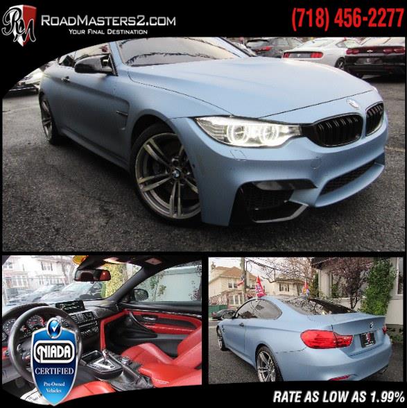 2016 BMW M4 2dr Cpe, available for sale in Middle Village, New York | Road Masters II INC. Middle Village, New York