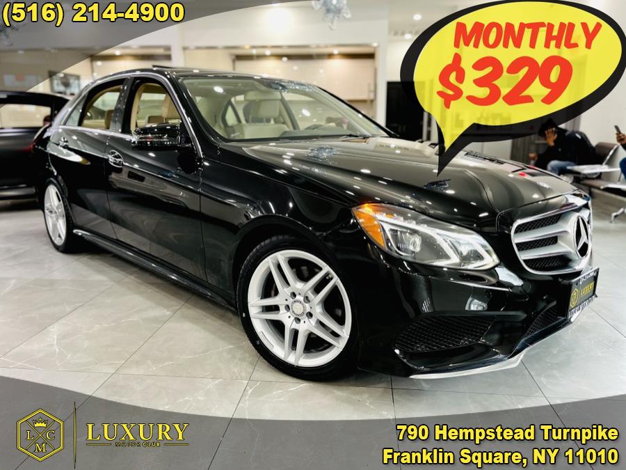 2016 Mercedes-Benz E-Class 4dr Sdn E350 Sport 4MATIC, available for sale in Franklin Square, New York | Luxury Motor Club. Franklin Square, New York