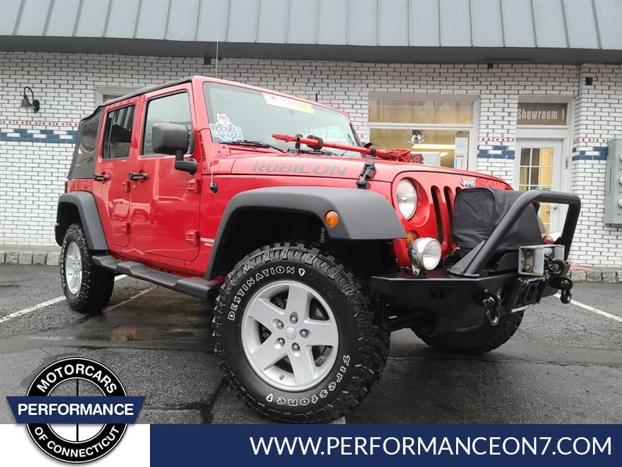 2009 Jeep Wrangler Unlimited 4WD 4dr Rubicon, available for sale in Wilton, Connecticut | Performance Motor Cars Of Connecticut LLC. Wilton, Connecticut