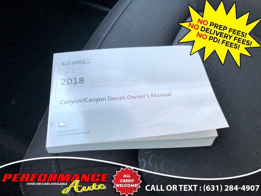 2018 GMC Canyon 4WD Crew Cab 128.3" SLE, available for sale in Bohemia, New York | Performance Auto Inc. Bohemia, New York 2018 GMC Canyon 4WD Crew Cab 128.3" SLE, available for sale in Bohemia, New York | Performance Auto Inc. Bohemia, New York