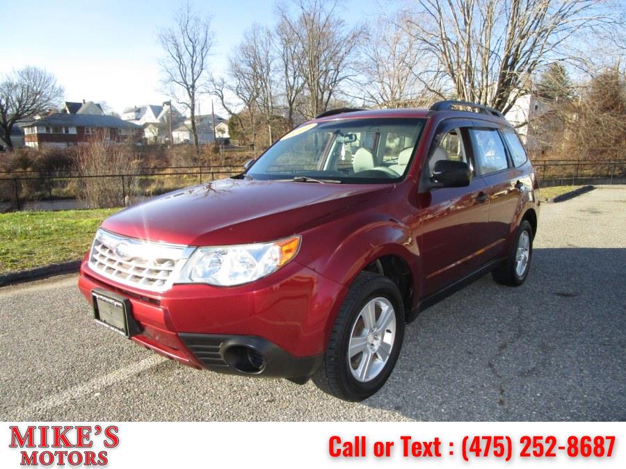 2011 Subaru Forester 4dr Auto 2.5X w/Alloy Wheel Value Pkg, available for sale in Stratford, Connecticut | Mike's Motors LLC. Stratford, Connecticut