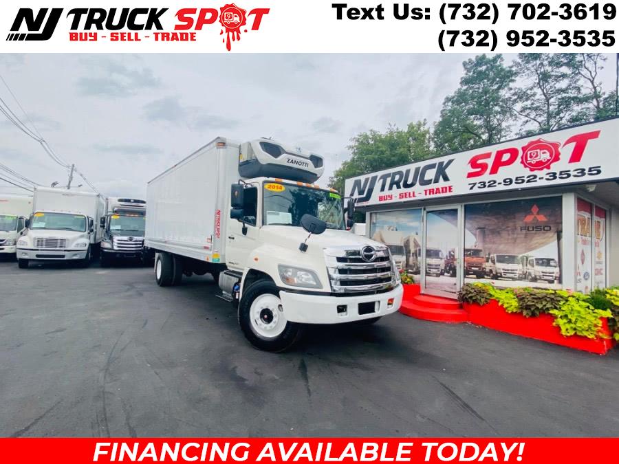 2014 HINO 338 24 FEET ZANOTTI REEFER + LIFT GATE + 33,000LB GVW, available for sale in South Amboy, New Jersey | NJ Truck Spot. South Amboy, New Jersey