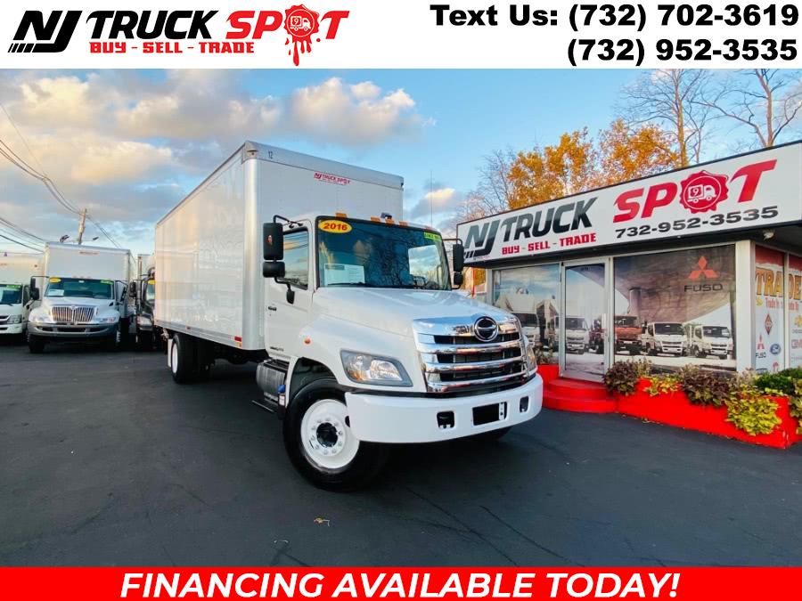 2016 HINO 268A 24 FEET DRY BOX + LIFT GATE + NO CDL, available for sale in South Amboy, New Jersey | NJ Truck Spot. South Amboy, New Jersey
