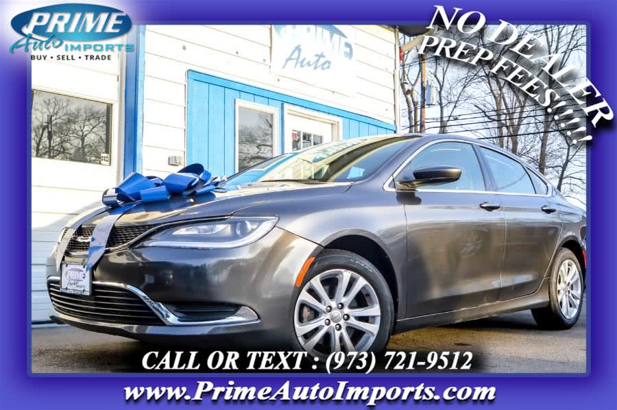 2015 Chrysler 200 4dr Sdn Limited FWD, available for sale in Bloomingdale, New Jersey | Prime Auto Imports. Bloomingdale, New Jersey