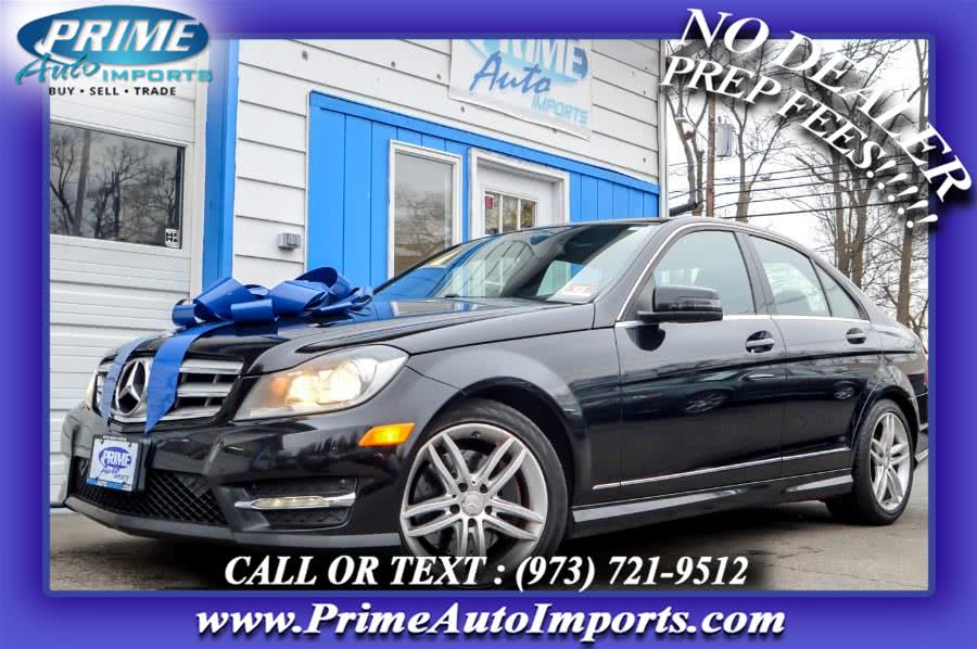 2013 Mercedes-Benz C-Class 4dr Sdn C 300 Sport 4MATIC, available for sale in Bloomingdale, New Jersey | Prime Auto Imports. Bloomingdale, New Jersey