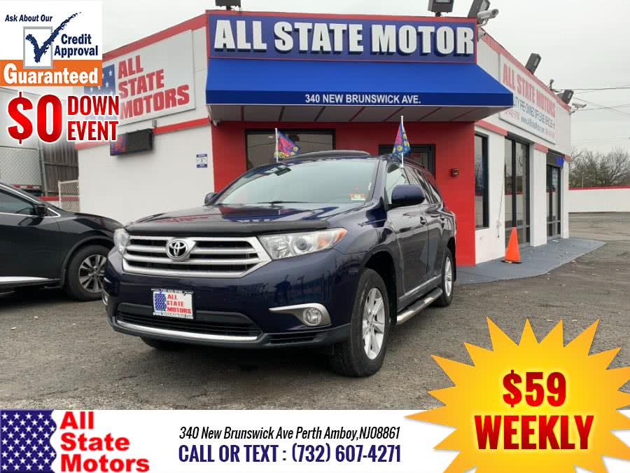 2013 Toyota Highlander 4WD 4dr V6 SE (Natl), available for sale in Perth Amboy, New Jersey | All State Motor Inc. Perth Amboy, New Jersey