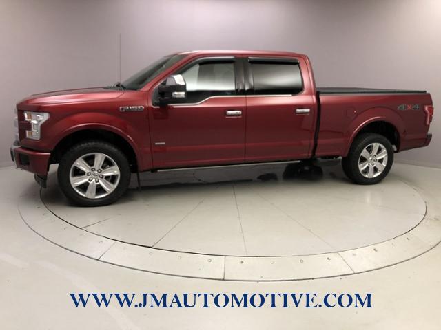 2017 Ford F-150 Platinum 4WD SuperCrew 5.5' Box, available for sale in Naugatuck, Connecticut | J&M Automotive Sls&Svc LLC. Naugatuck, Connecticut
