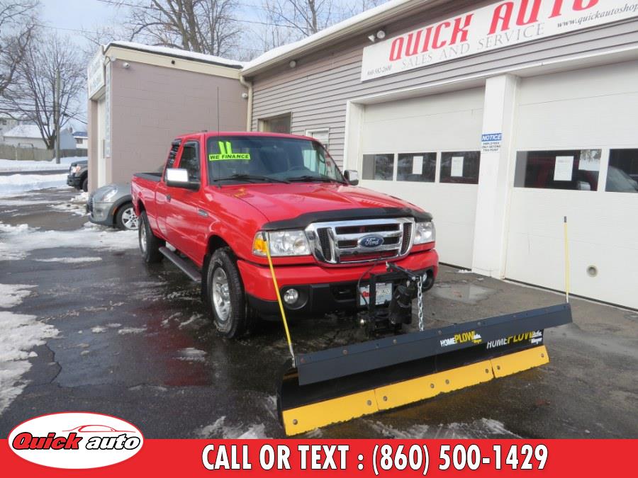 2011 Ford Ranger 4WD 4dr SuperCab 126" Sport, available for sale in Bristol, Connecticut | Quick Auto LLC. Bristol, Connecticut