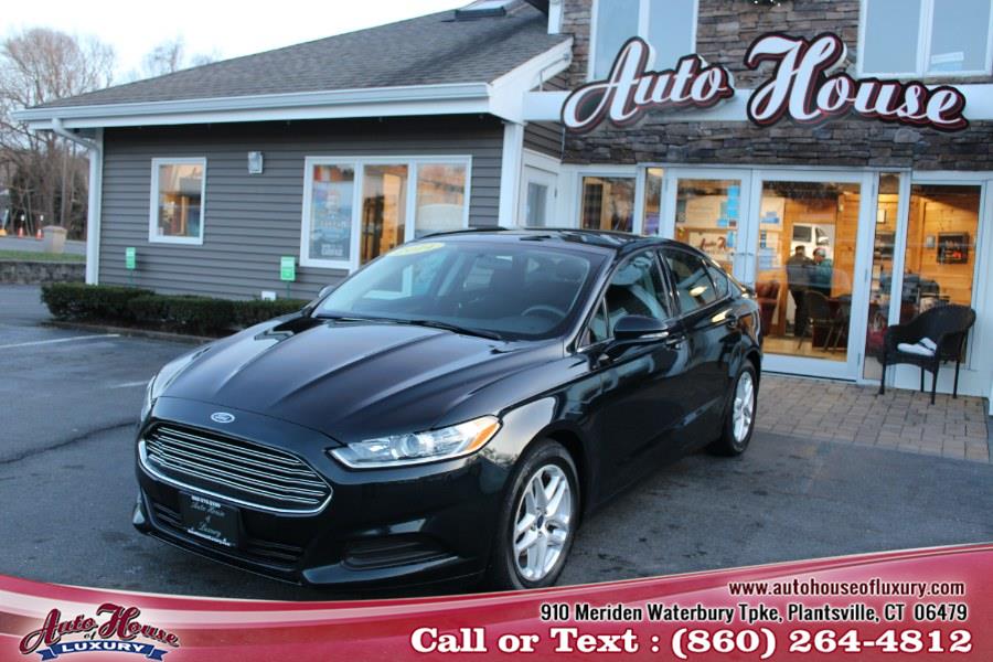 2014 Ford Fusion 4dr Sdn SE FWD, available for sale in Plantsville, Connecticut | Auto House of Luxury. Plantsville, Connecticut