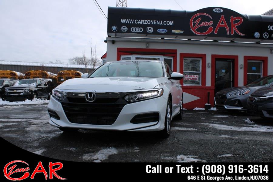 2019 Honda Accord Sedan LX 1.5T CVT, available for sale in Linden, New Jersey | Car Zone. Linden, New Jersey