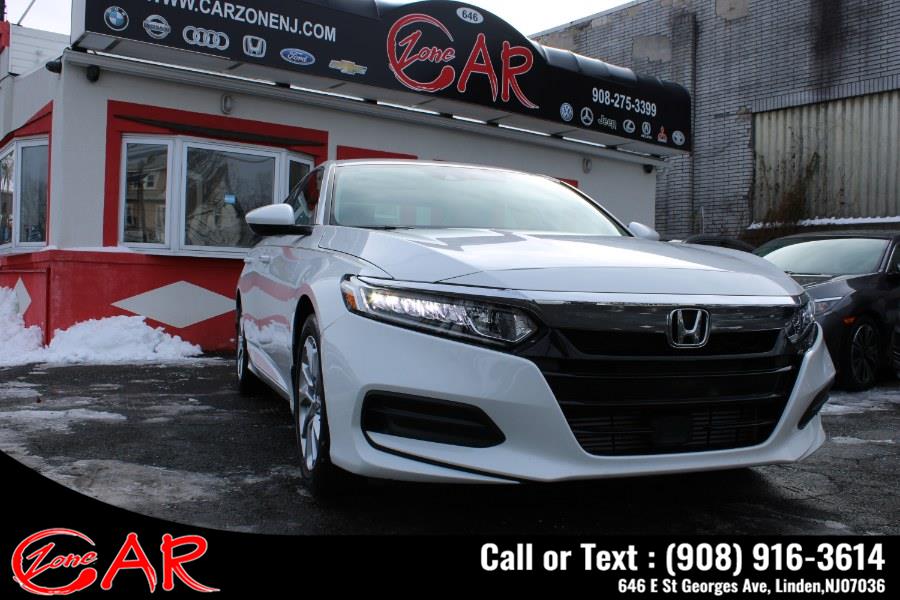 2019 Honda Accord Sedan LX 1.5T CVT, available for sale in Linden, New Jersey | Car Zone. Linden, New Jersey 2019 Honda Accord Sedan LX 1.5T CVT, available for sale in Linden, New Jersey | Car Zone. Linden, New Jersey
