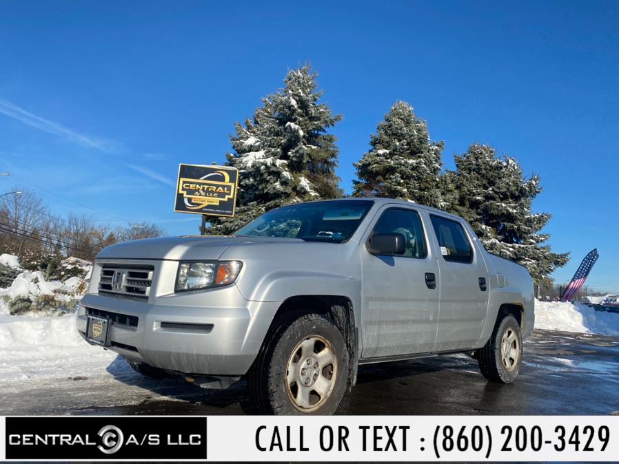 2008 Honda Ridgeline 4WD Crew Cab RT, available for sale in East Windsor, Connecticut | Central A/S LLC. East Windsor, Connecticut