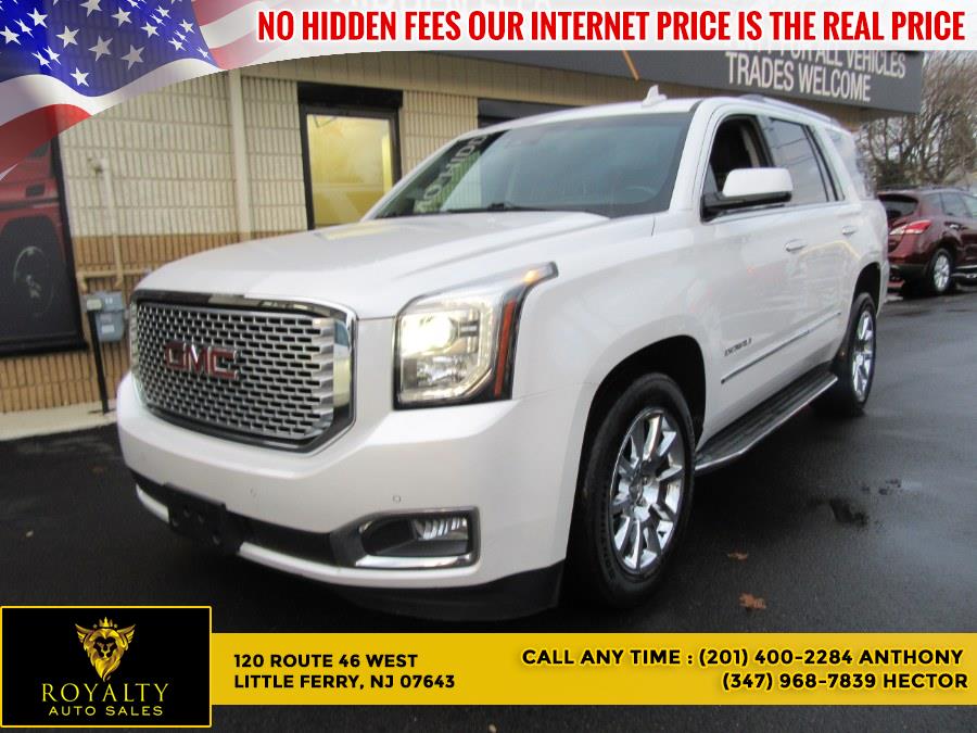 2016 GMC Yukon 4WD 4dr Denali, available for sale in Little Ferry, New Jersey | Royalty Auto Sales. Little Ferry, New Jersey 2016 GMC Yukon 4WD 4dr Denali, available for sale in Little Ferry, New Jersey | Royalty Auto Sales. Little Ferry, New Jersey