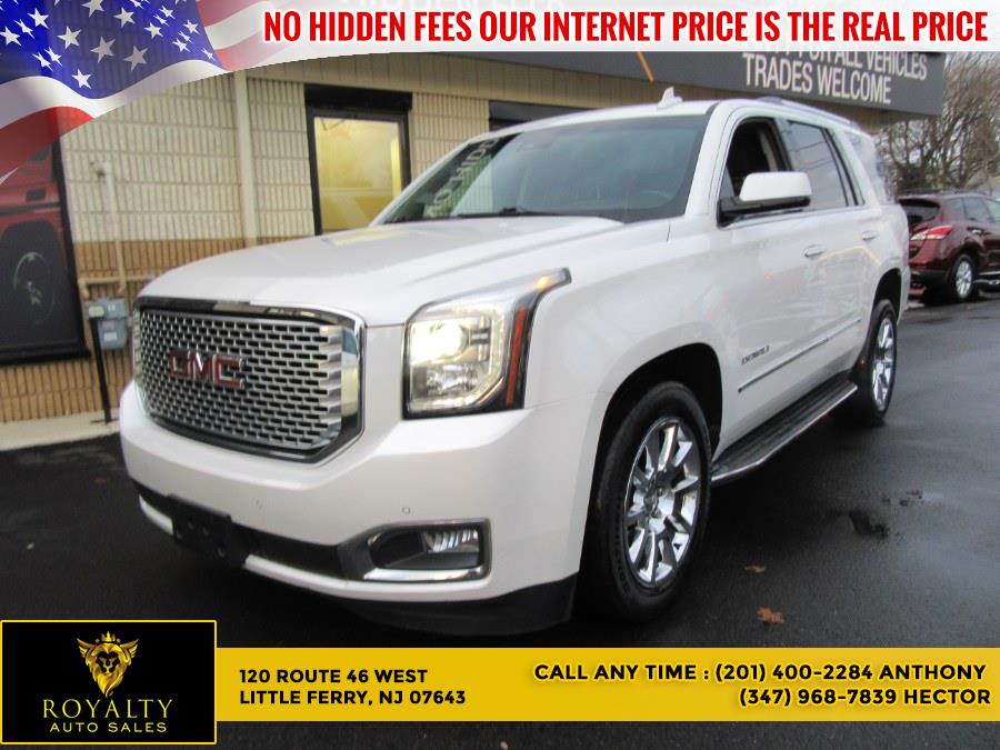 2016 GMC Yukon 4WD 4dr Denali, available for sale in Little Ferry, New Jersey | Royalty Auto Sales. Little Ferry, New Jersey