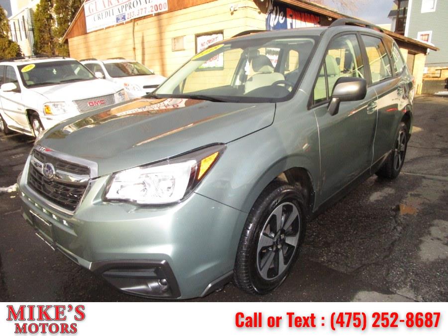 2018 Subaru Forester 2.5i CVT, available for sale in Stratford, Connecticut | Mike's Motors LLC. Stratford, Connecticut