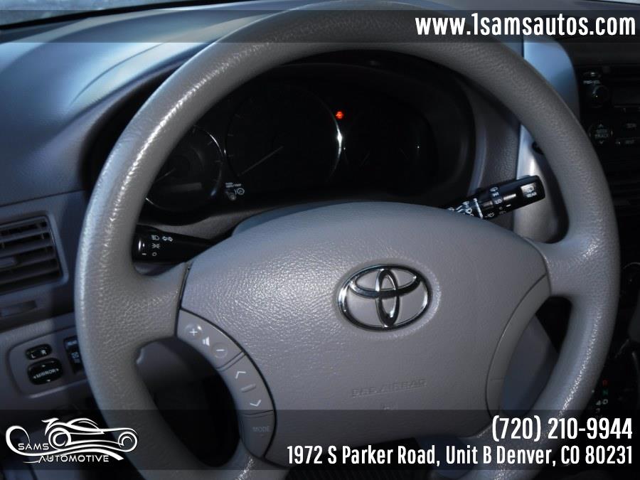 Used Toyota Sienna 5dr 7-Pass Van LE AWD (Natl) 2009 | Sam's Automotive. Denver, Colorado Used Toyota Sienna 5dr 7-Pass Van LE AWD (Natl) 2009 | Sam's Automotive. Denver, Colorado