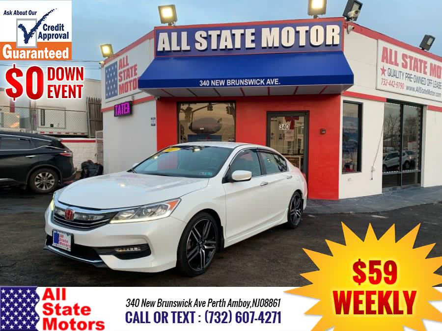 2017 Honda Accord Sedan Sport CVT, available for sale in Perth Amboy, New Jersey | All State Motor Inc. Perth Amboy, New Jersey 2017 Honda Accord Sedan Sport CVT, available for sale in Perth Amboy, New Jersey | All State Motor Inc. Perth Amboy, New Jersey