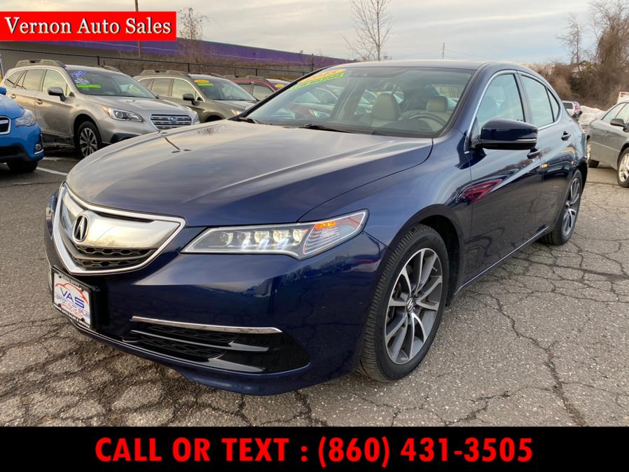 2015 Acura TLX 4dr Sdn SH-AWD V6 Tech, available for sale in Manchester, Connecticut | Vernon Auto Sale & Service. Manchester, Connecticut