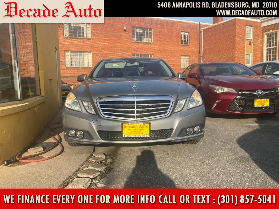 2010 Mercedes-Benz E-Class 4dr Sdn E350 Luxury 4MATIC, available for sale in Bladensburg, Maryland | Decade Auto. Bladensburg, Maryland
