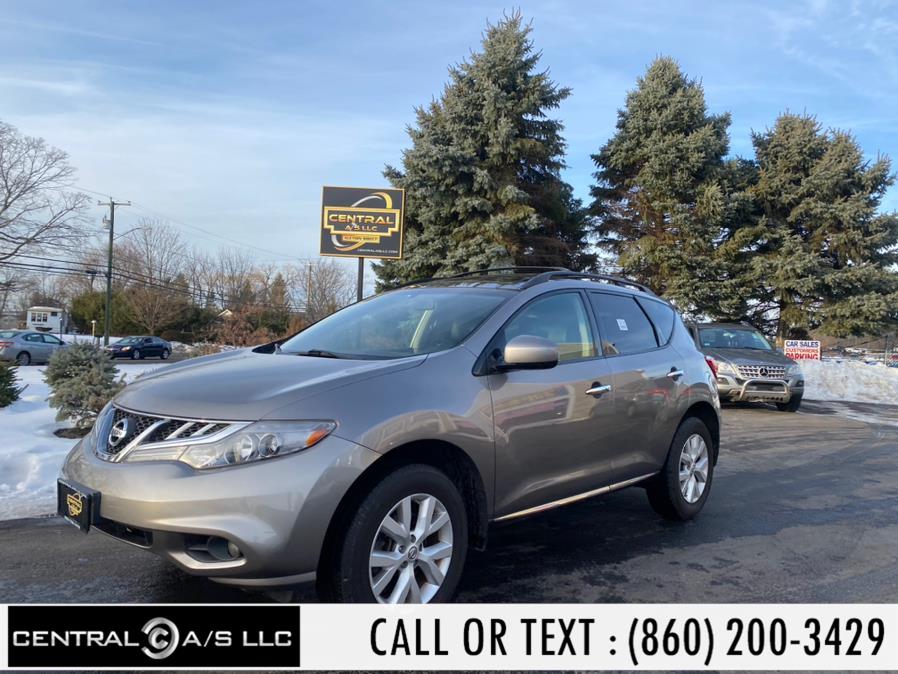 2012 Nissan Murano AWD 4dr LE, available for sale in East Windsor, Connecticut | Central A/S LLC. East Windsor, Connecticut