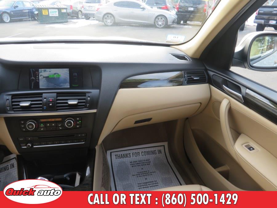 Used BMW X3 AWD 4dr xDrive28i 2013 | Quick Auto LLC. Bristol, Connecticut Used BMW X3 AWD 4dr xDrive28i 2013 | Quick Auto LLC. Bristol, Connecticut