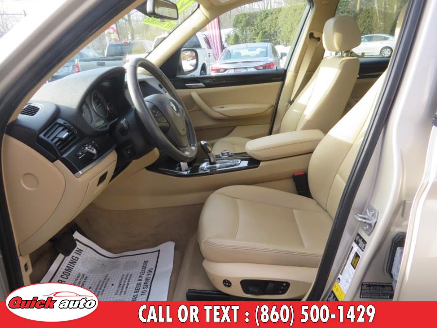 Used BMW X3 AWD 4dr xDrive28i 2013 | Quick Auto LLC. Bristol, Connecticut Used BMW X3 AWD 4dr xDrive28i 2013 | Quick Auto LLC. Bristol, Connecticut