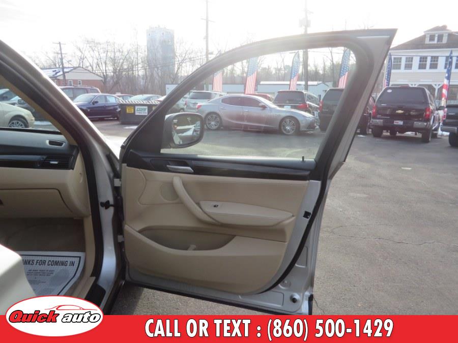 Used BMW X3 AWD 4dr xDrive28i 2013 | Quick Auto LLC. Bristol, Connecticut Used BMW X3 AWD 4dr xDrive28i 2013 | Quick Auto LLC. Bristol, Connecticut
