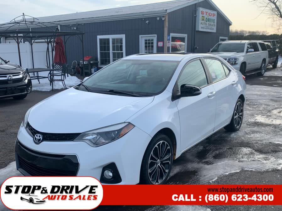 2015 Toyota Corolla 4dr Sdn CVT LE (Natl), available for sale in East Windsor, Connecticut | Stop & Drive Auto Sales. East Windsor, Connecticut 2015 Toyota Corolla 4dr Sdn CVT LE (Natl), available for sale in East Windsor, Connecticut | Stop & Drive Auto Sales. East Windsor, Connecticut