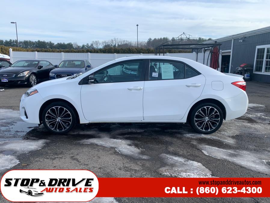 2015 Toyota Corolla 4dr Sdn CVT LE (Natl), available for sale in East Windsor, Connecticut | Stop & Drive Auto Sales. East Windsor, Connecticut 2015 Toyota Corolla 4dr Sdn CVT LE (Natl), available for sale in East Windsor, Connecticut | Stop & Drive Auto Sales. East Windsor, Connecticut