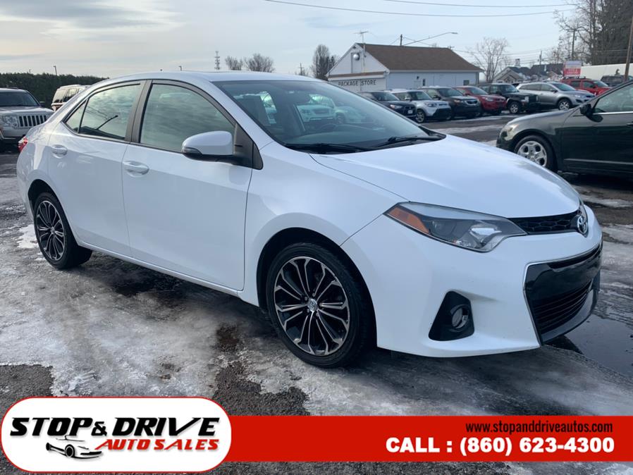 2015 Toyota Corolla 4dr Sdn CVT LE (Natl), available for sale in East Windsor, Connecticut | Stop & Drive Auto Sales. East Windsor, Connecticut 2015 Toyota Corolla 4dr Sdn CVT LE (Natl), available for sale in East Windsor, Connecticut | Stop & Drive Auto Sales. East Windsor, Connecticut