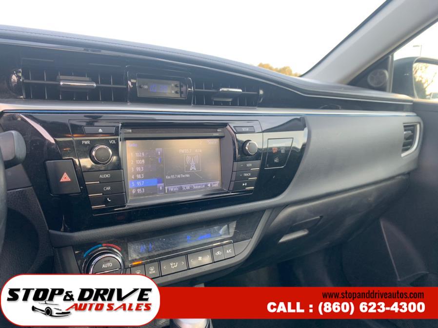 2015 Toyota Corolla 4dr Sdn CVT LE (Natl), available for sale in East Windsor, Connecticut | Stop & Drive Auto Sales. East Windsor, Connecticut 2015 Toyota Corolla 4dr Sdn CVT LE (Natl), available for sale in East Windsor, Connecticut | Stop & Drive Auto Sales. East Windsor, Connecticut